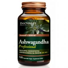 Ashwagandha Professional Sensoril® + KSM-66® 550 mg 120 kapsúl